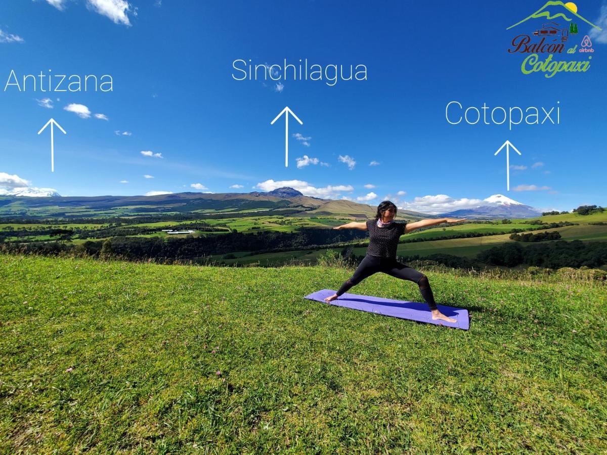 Balcon Al Cotopaxi Hosteria Sangolqui ภายนอก รูปภาพ