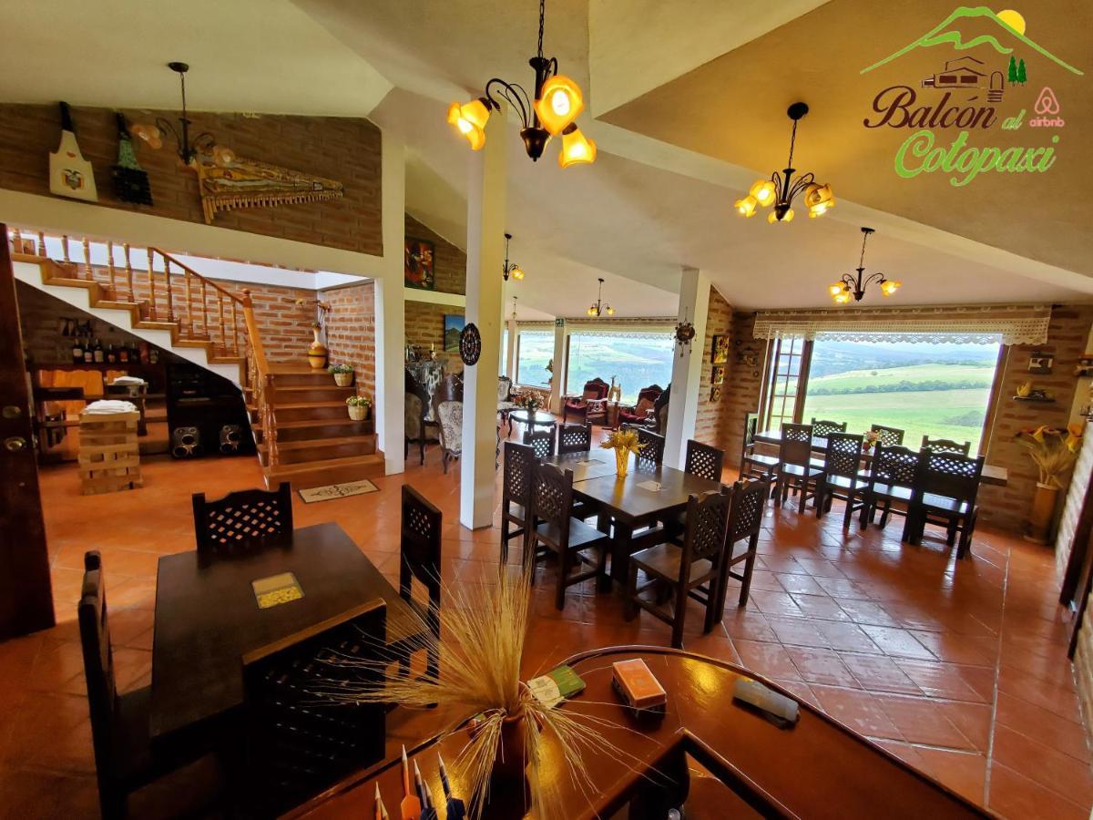 Balcon Al Cotopaxi Hosteria Sangolqui ภายนอก รูปภาพ