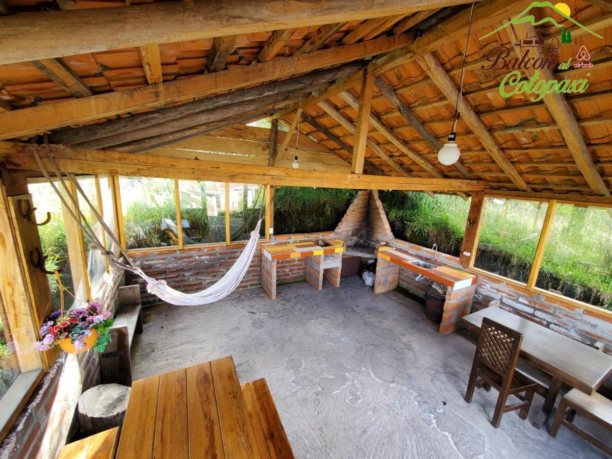 Balcon Al Cotopaxi Hosteria Sangolqui ภายนอก รูปภาพ