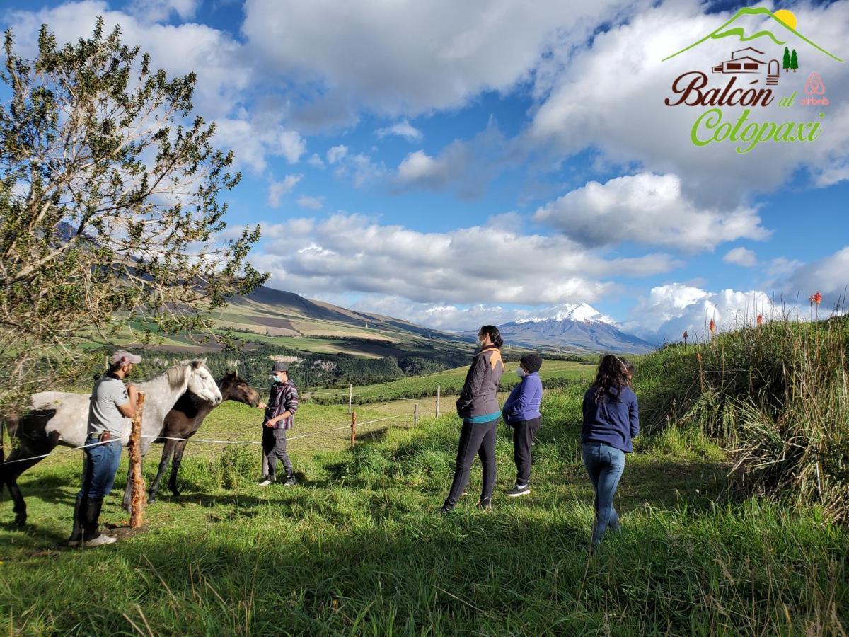 Balcon Al Cotopaxi Hosteria Sangolqui ภายนอก รูปภาพ
