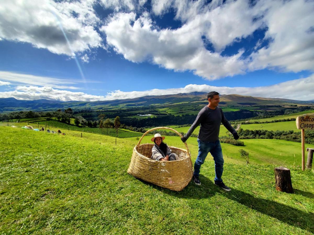 Balcon Al Cotopaxi Hosteria Sangolqui ภายนอก รูปภาพ